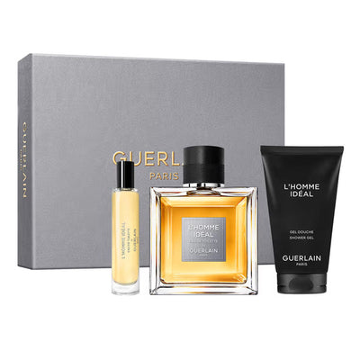Guerlain L'Homme Idéal Eau De Toilette For Men 3pcs Set