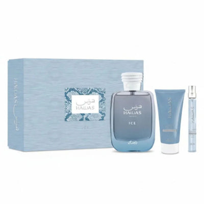 Rasasi Hawas Ice Eau De Parfum For Men 3pc Set
