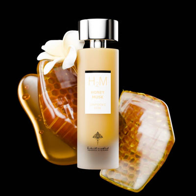 Ibraheem Al Qurashi Confidence Dose Honey Musk 75ml – Oriental spicy scent with coffee, tobacco, and musk for a long-lasting aroma.