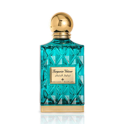 Ibraheem Al Qurashi Turquoise Vetiver Eau De Parfum – 100ml Unisex Perfume Bottle