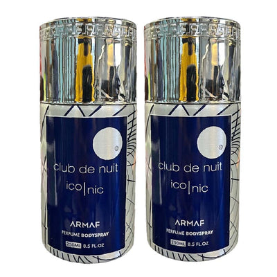 Armaf Club De Nuit Blue Iconic Deodorant 250ml Pack of 2