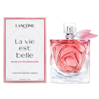 Lancome La Vie Est Belle Rose Extraordinaire Eau De Parfum packaging & box – PerfumeX.in