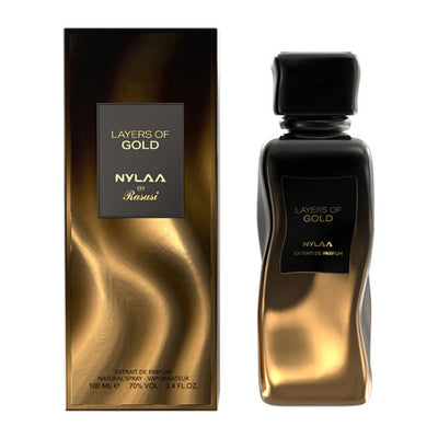 Nylaa By Rasasi Layers of Gold Extrait De Parfum For Unisex