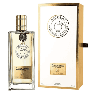 Nicolai Caravansérail Intense Eau de Parfum bottle with box