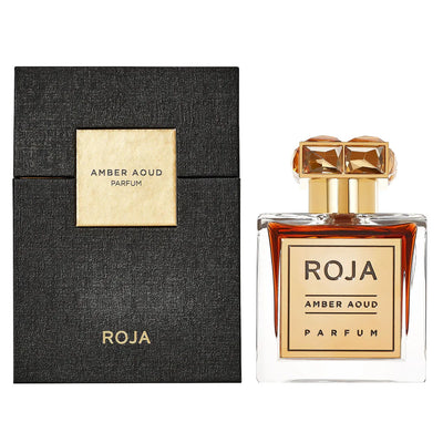 Roja Parfums Amber Aoud Extrait de Parfum bottle with box
