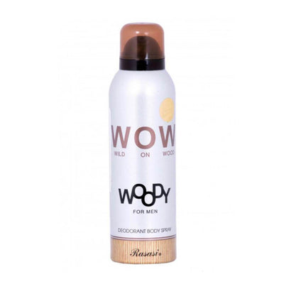 Rasasi Woody For Men Deodorant Spray - 200ml