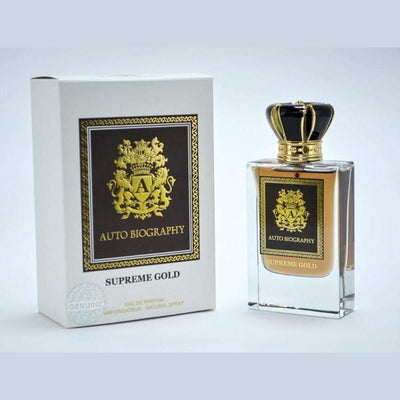 Paris Corner Autobiography Supreme Gold EDP 50ml for Men