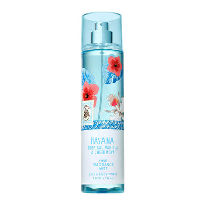 Bath & Body Works Havana Tropical Vanilla And Cherimoya Signature Collection Fragrance Mist 236ml