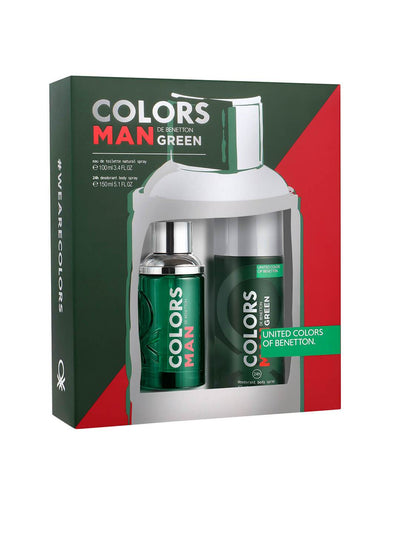 United Colors of Benetton Colors Green Fragrance Gift Set