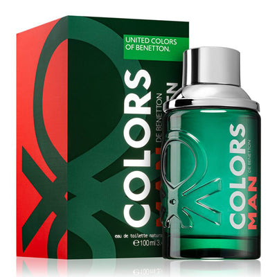 United Colors of Benetton Colors De Benetton Man Green Eau De Toilette For Men 100ml