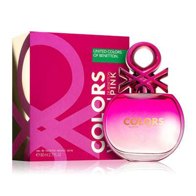 United Colors of Benetton Colors Woman Pink Eau De Toilette For Women 80ml