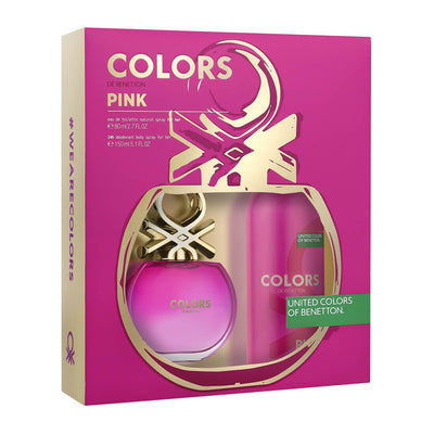 United Colors of Benetton Colors Pink Perfume Gift Set For Women