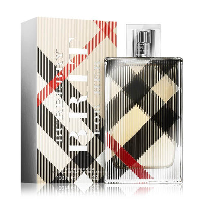 Buy Burberry Brit EDP for Women – A sweet and elegant perfume with peony, tonka bean, and mahogany.