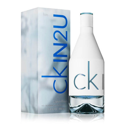 Calvin Klein CK IN2U Eau de Toilette for Men 100ml perfume bottle with box