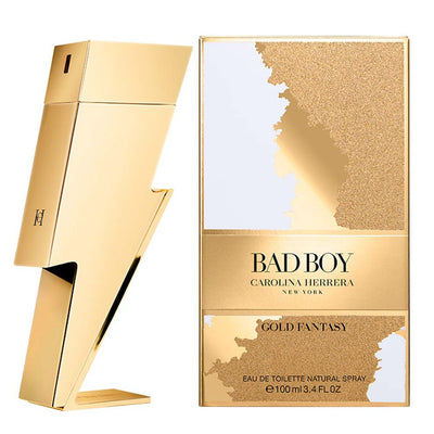 Carolina Herrera Bad Boy Gold Fantasy Eau De Toilette For Men