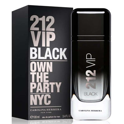 Carolina Herrera 212 VIP Black Eau de Parfum perfume bottle and box