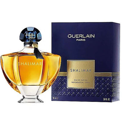 Shop Shalimar Eau De Parfum by Guerlain – A luxurious blend of citrus, vanilla, and incense.