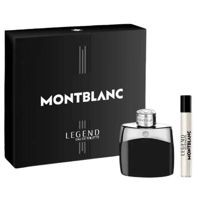 Mont Blanc Legend Eau De Toilette Gift Set For Men - Perfumex