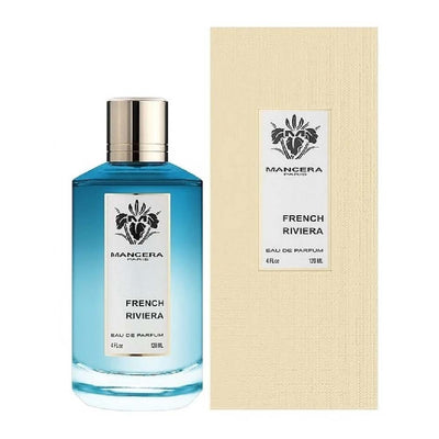 Mancera French Riviera Eau de Parfum perfume bottle and box