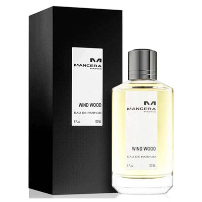 Mancera Wind Wood edp perfume bottle and box
