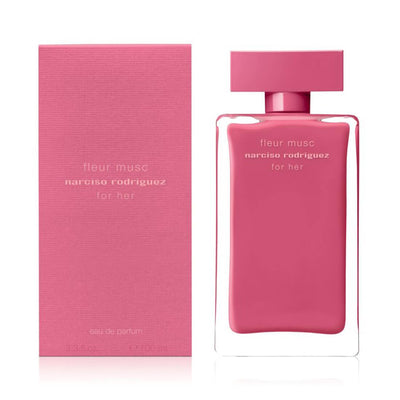Narciso Rodriguez For Her Fleur Musc Eau de Parfum Bottle and packaging