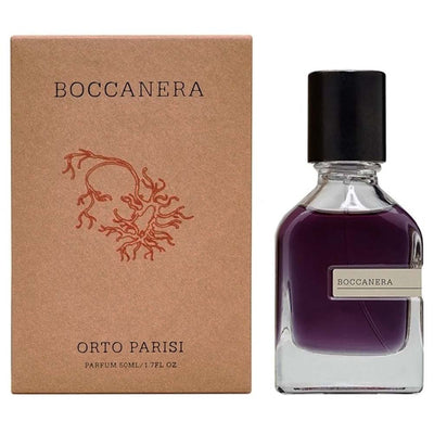 Orto Parisi Boccanera Extrait de Parfum perfume bottle and packaging