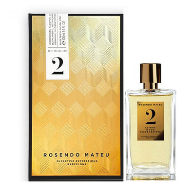 Rosendo Mateu Nº 2 Citrus Wood Suede Leather Eau De Parfum For Unisex - Perfumex
