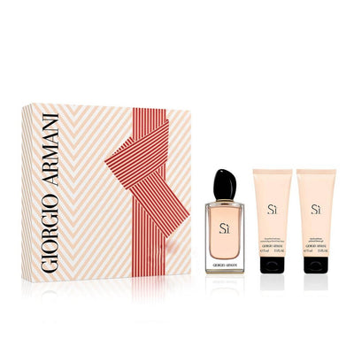 Giorgio Armani Si Eau de Parfum Body Lotion and Shower Gel Set
