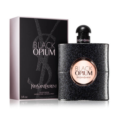 Yves Saint Laurent Black Opium Eau De Parfum packaging & box – PerfumeX.in