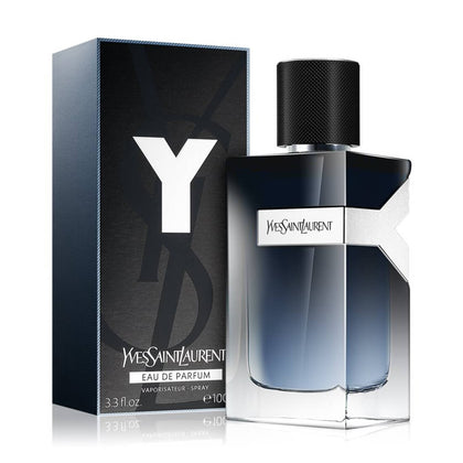 Yves Saint Laurent Y EDP 100ml perfume bottle and packaging