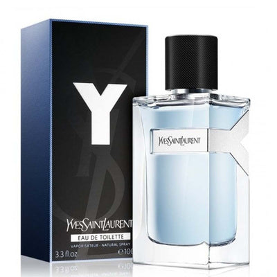 Yves Saint Laurent Y Eau de Toilette perfume bottle and packaging