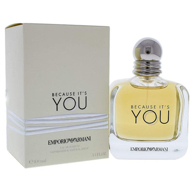 Emporio Armani Because It’s You Eau De Parfum For Women Designer Perfumes Emporio Armani 100ml 