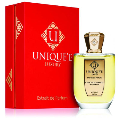 Unique'e Luxury Chocolate Makes Me Happy Extrait De Parfum For Unisex - Perfumex