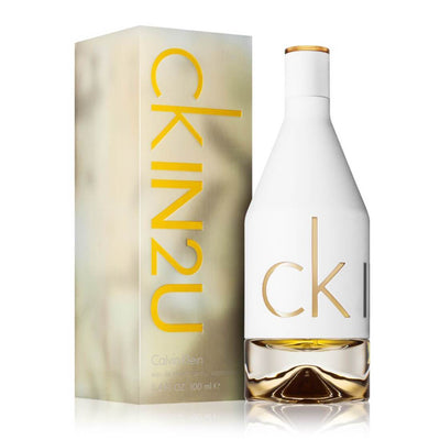 Calvin Klein CK IN2U Eau de Toilette for Women 100ml perfume bottle with box