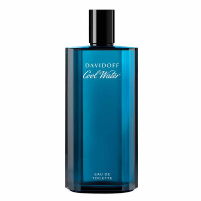 Davidoff Cool Water Eau De Toilette for Men – Fresh Aquatic Masculine Fragrance Bottle