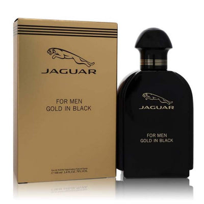 Jaguar Gold In Black Eau De Toilette For Men - Perfumex