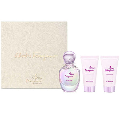Salvatore Ferragamo Amo Flowerful Eau de Toilette Gift Set For Women