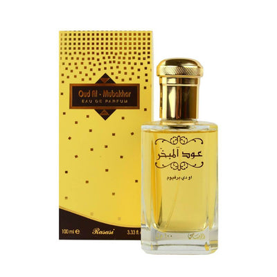 Rasasi Oud Al Mubakhar Yellow Perfume - 100ml